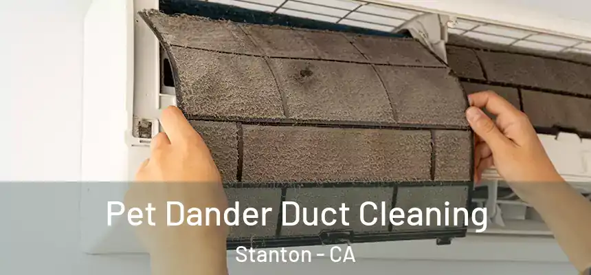 Pet Dander Duct Cleaning Stanton - CA